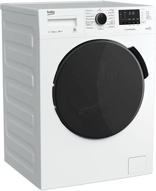 Стиральная машина Beko RSPE78612W класс: A+++ загр.фронтальная макс.:7кг белый фото 2