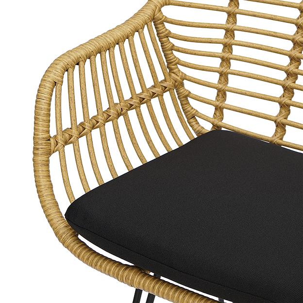 Стул барный Vetle Bent, ротанг фото 7