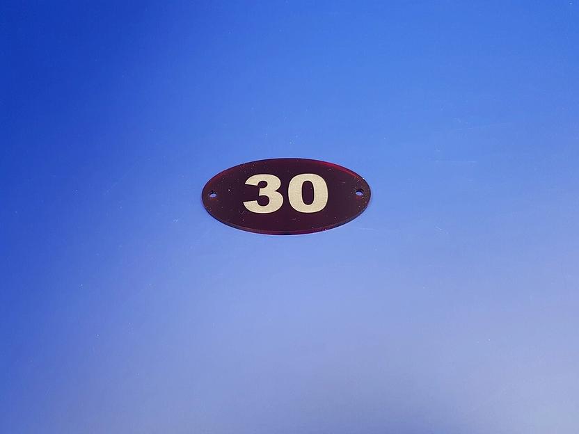 Номер на дверь кабинета-офиса гравированный. фото 5