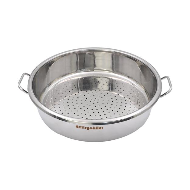 Дуршлаг d=620 мм. 39 л. h=145 мм. нерж /1/ фото 1