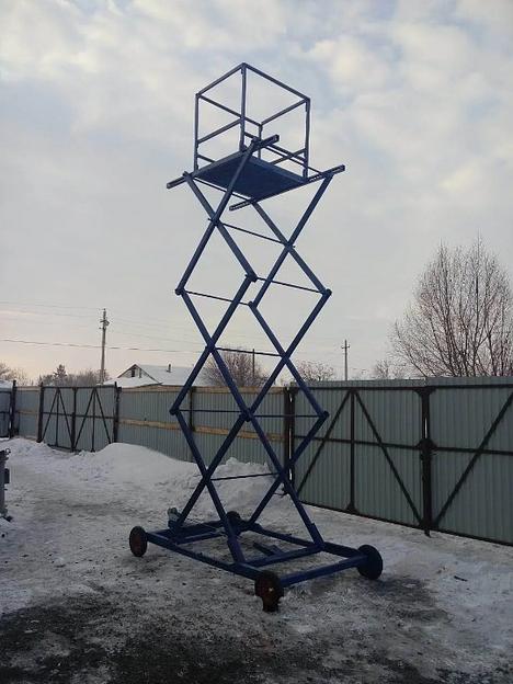 Вышка-тура строительная передвижная фото 1