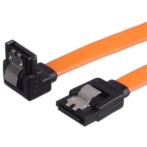 Кабель SATA (M)-SATA (M) 0.5M 00-00035631 BLACK GOPOWER фото 3