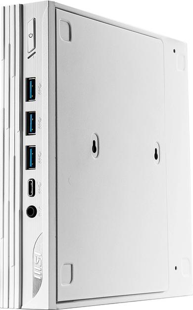 Неттоп MSI Pro DP10 12M-221RU i5 1235U (1.3) 16Gb SSD512Gb Iris Xe Windows 11 Professional GbitEth WiFi BT 120W белый (9S6-B0A622-221) фото 5