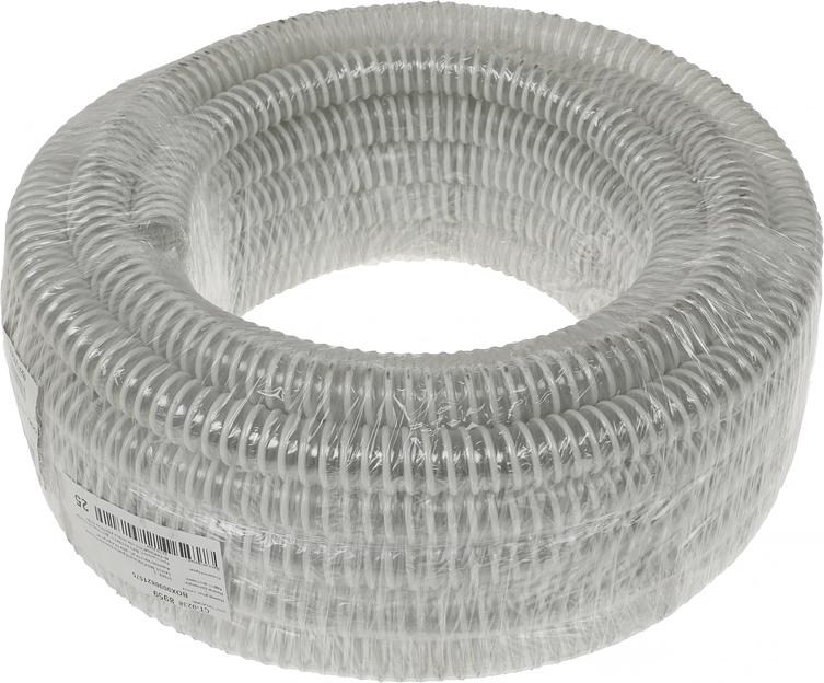 Шланг Сибртех 67312 1" 15м спиральный армированный белый фото 1