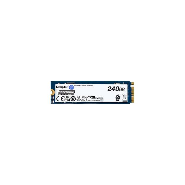 SSD накопитель Kingston DC2000B 240ГБ, M.2 2280, PCIe 4.0 x4, NVMe, M.2 [sedc2000bm8/240g] фото 1