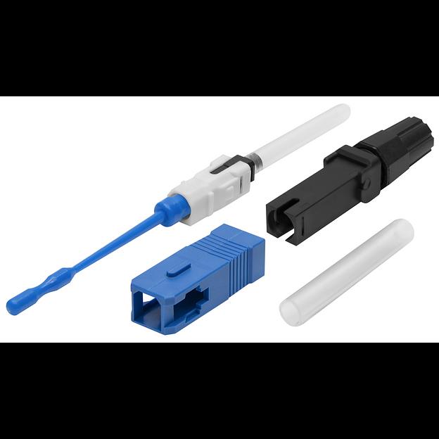 Разъем оптический FiberFox "Splice-On Connector" SC/UPC для кабеля 2,0 х 3.0, уп. 5 шт. фото 2