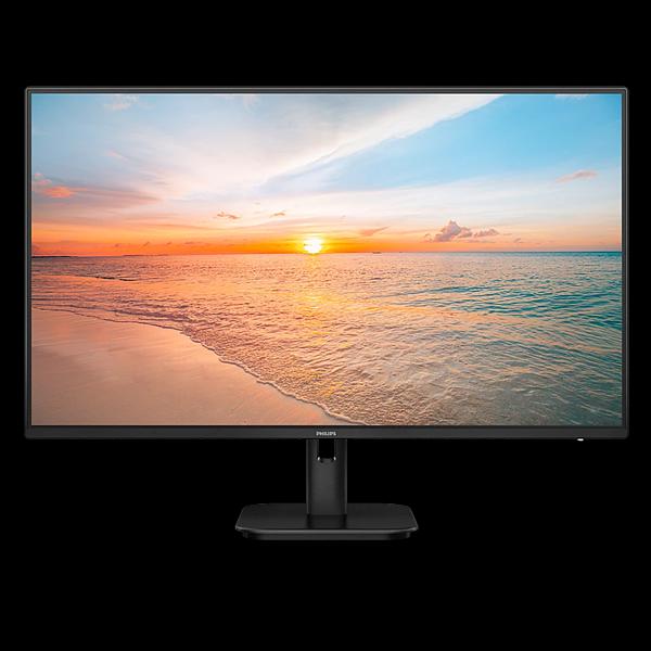 Монитор 27" Philips 27E1N1100A 1920x1080, WLED, 16:9, IPS, 250cd, 1300:1, MID, 4ms, 178/178, VGA, HDMI, 100Hz, Speakers, Tilt, Внутр, VESA, Black, 2y (27E1N1100A/01) фото 1