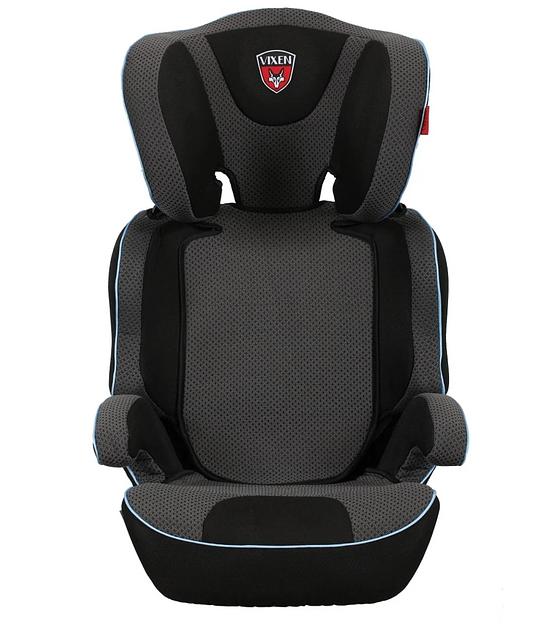 Детское автокресло Vixen «Лазурит 2-3» цвет серый ОПТ фото 2