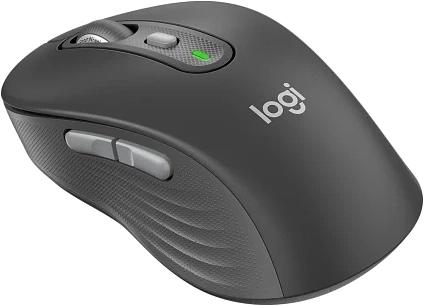 Мышь Logitech M750 графитовый оптическая (4000dpi) беспроводная BT/Radio USB (5but) фото 4