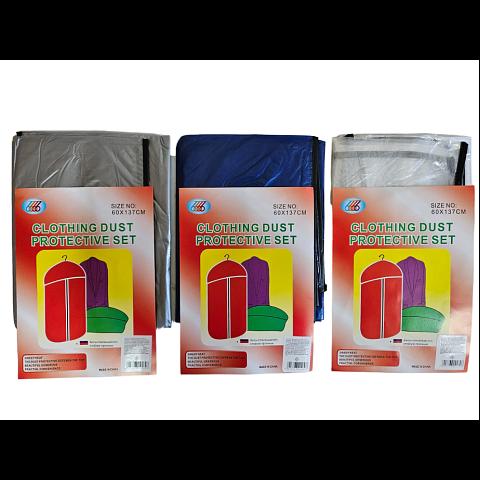 Чехол для одежды, 60х137 см, полиэтилен, ассорти (MU18-127) фото 1