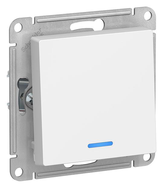 ATLASDESIGN 1-клавишный ВЫКЛЮЧАТЕЛЬ с подсветкой, сх.1а, 10АХ, механизм, ЛОТОС фото 2