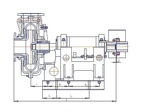 Грунтовый центробежный насос ГрАР 85/40/II-1,6 фото 1