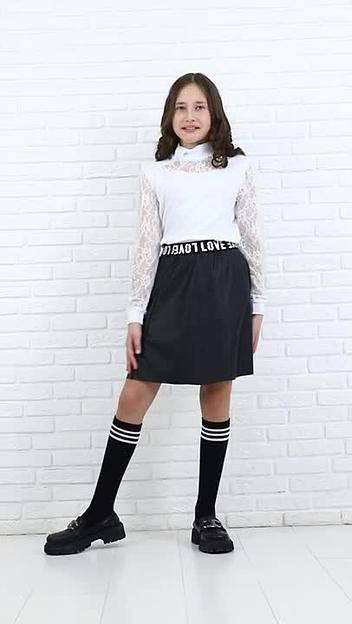 Джемпер «Мила» белый опт фото 7