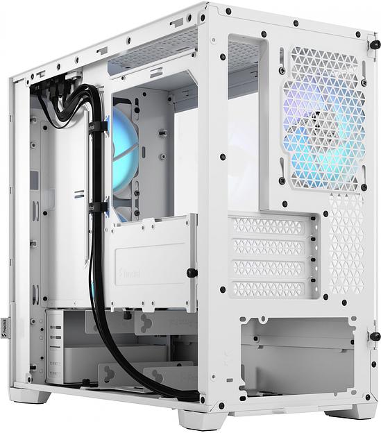 Корпус Fractal Design PoP Mini Air RGB White TG белый без БП ATX 3x120mm 2xUSB3.0 audio bott PSU фото 8