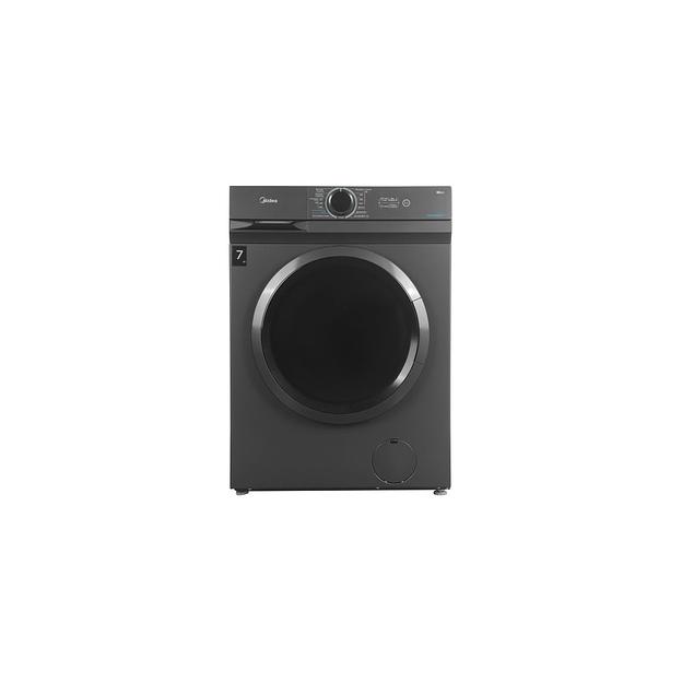 Стиральная машина узкая Midea MF100W70/S-RU, с фронтальной загрузкой, 7кг, 1200об/мин фото 1