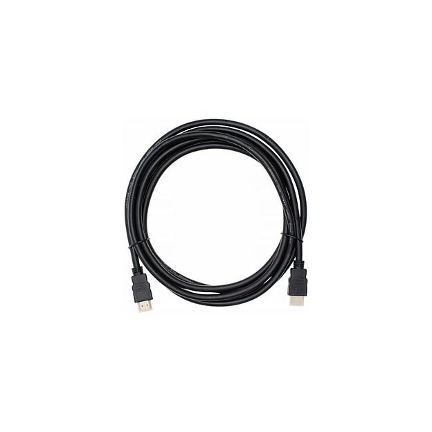 Кабель аудио-видео Cactus CS-HDMI.1.4-3, HDMI (m) - HDMI (m), ver 1.4, 3м, GOLD, черный фото 1