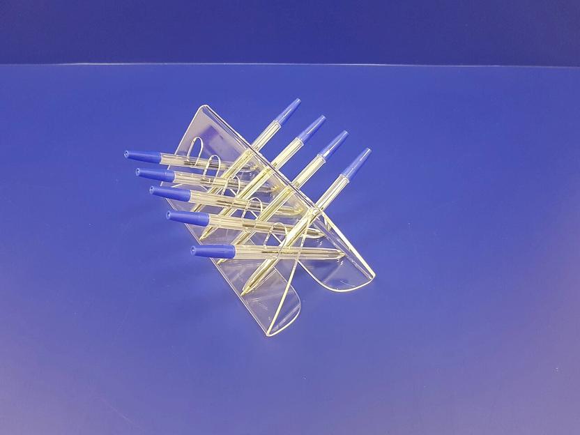 Подставка для ручек карандашей кистей 9 секции.(домик) фото 3