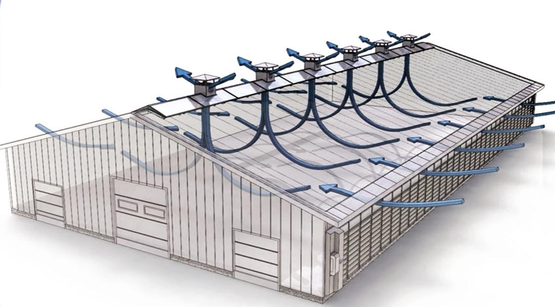 Услуга установки вытяжных шахт фото 1