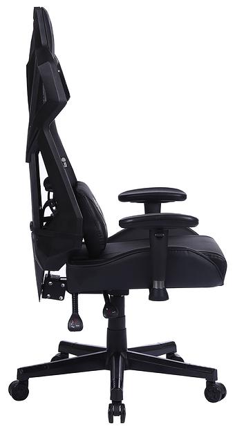 Кресло игровое Cactus CS-CHR-090BL черный эко.кожа пластик фото 3