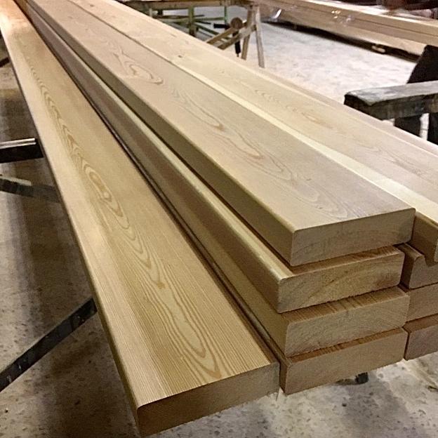 Палубная доска из лиственницы 28х140 мм АB опт фото 3