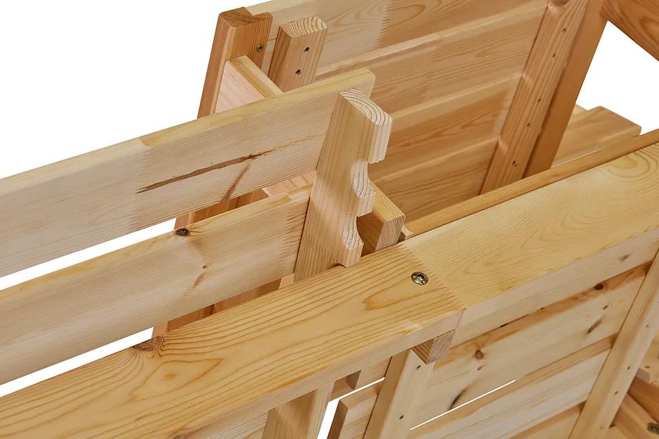 Комплект садовой мебели, деревянный 2-х местный, Тет-А-Тет, опт фото 6