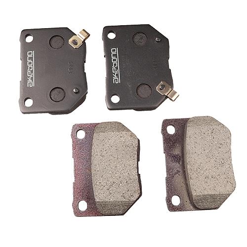 Колодки тормозные дисковые AN-702 WK Akebono фото 1