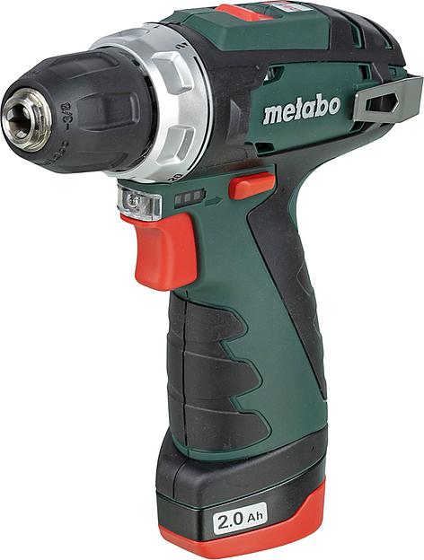 Metabo PowerMaxx BS Безударная дрель-шуруповерт [600984000] { 10.8В 2х2.0,LC40,патр,коробк } фото 6