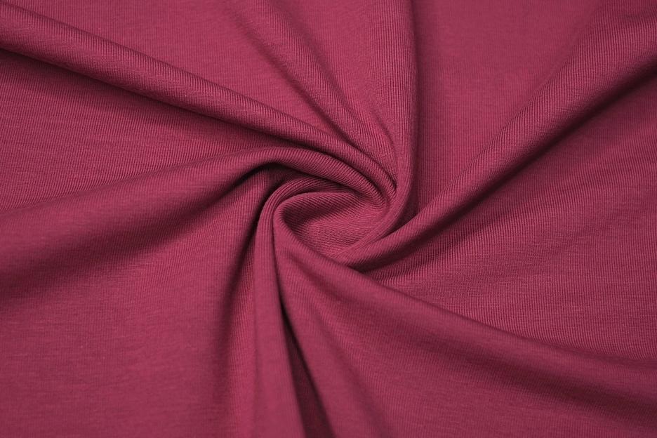 Футер однотонный 2-х нитка петля брусника 32648 ШТ фото 1