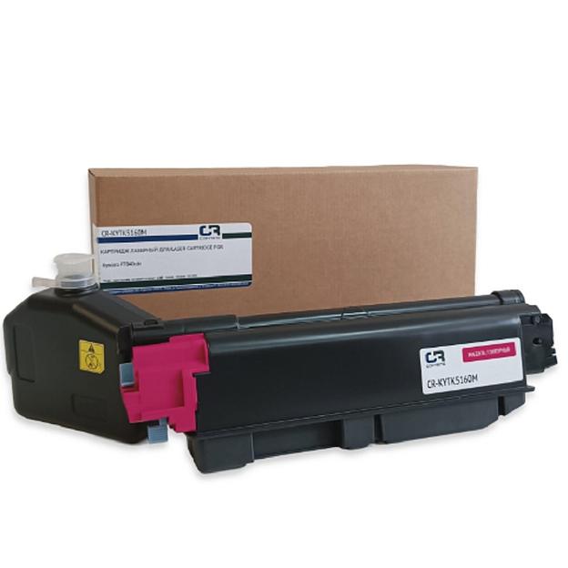 Картридж лазерный CopyRite CR-KYTK5160M TK-5160M пурпурный (12000стр.) для Kyocera P7040cdn фото 1