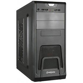 Exegate EX278390RUS Корпус Miditower Exegate CP-603 Black, ATX,, 2*USB+2*USB3.0, Audio фото 1