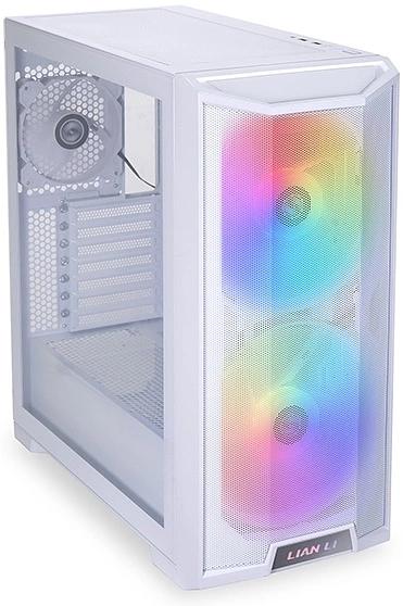 Корпус Lian-Li LANCOOL 215 белый без БП ATX 2x120mm 2x140mm 2xUSB3.0 1xUSB3.1 audio bott PSU фото 2