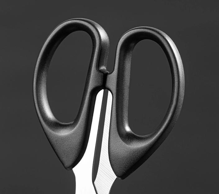 Ножницы Deli EM609 офисные 160мм ручки пластиковые сталь ассорти чехол с европод. фото 4