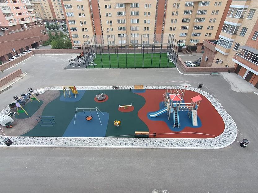 Тартановое покрытие, 20 мм ОПТ фото 3