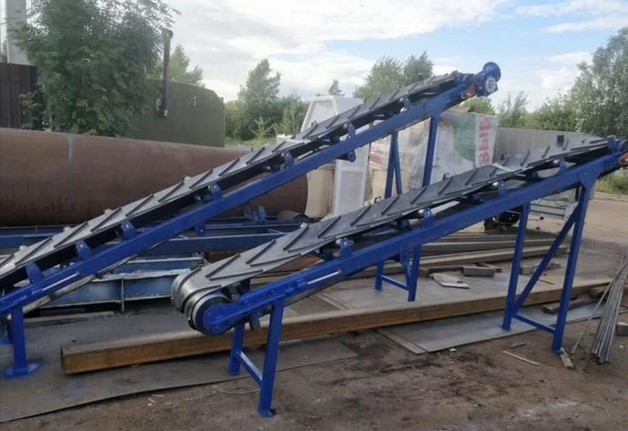 Ленточный транспортер, конвейер 4 м, шир. 400 мм фото 3