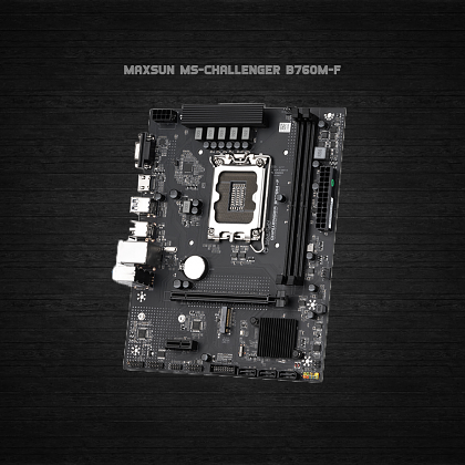 Материнская плата MaxSun Challenger B760M-F фото 1