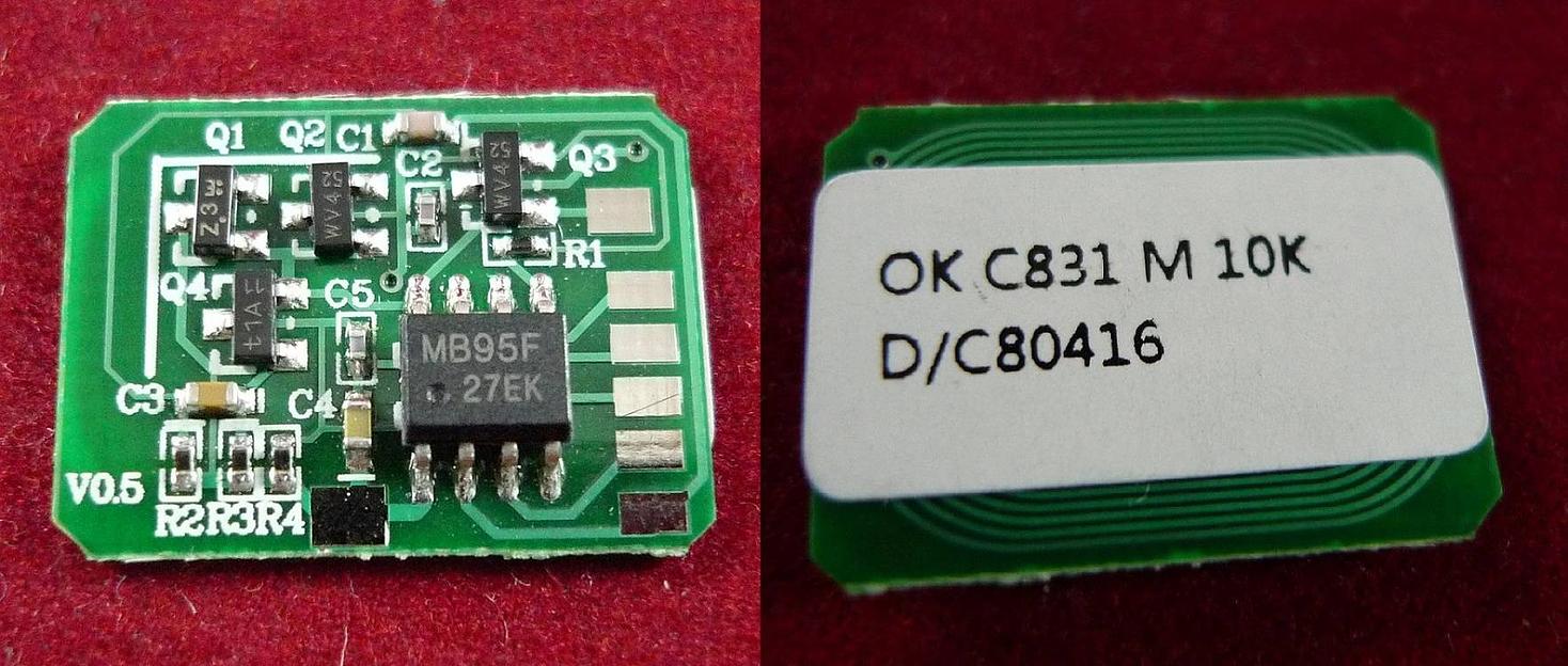 Чип OKI C831/841 (44844506) Magenta, 10K ELP Imaging® фото 1