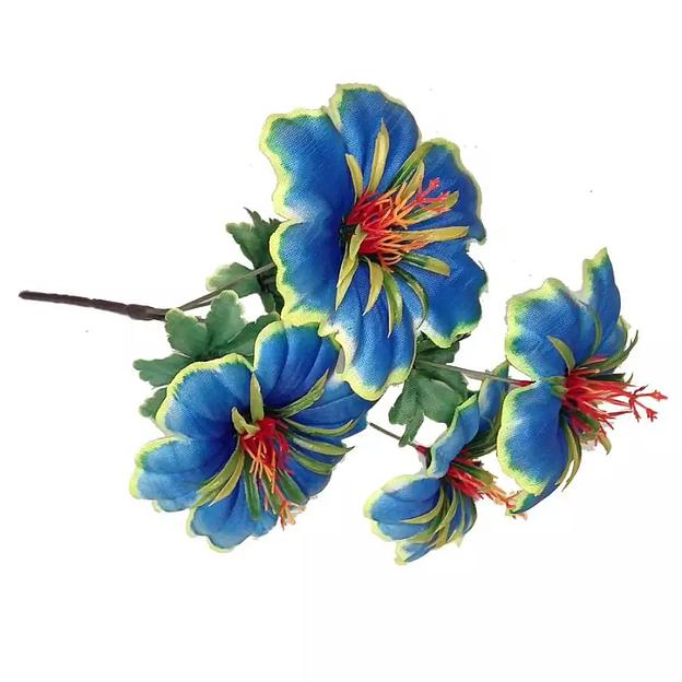 Букетик колокольчиков 5 голов 32см 366-709 фото 1