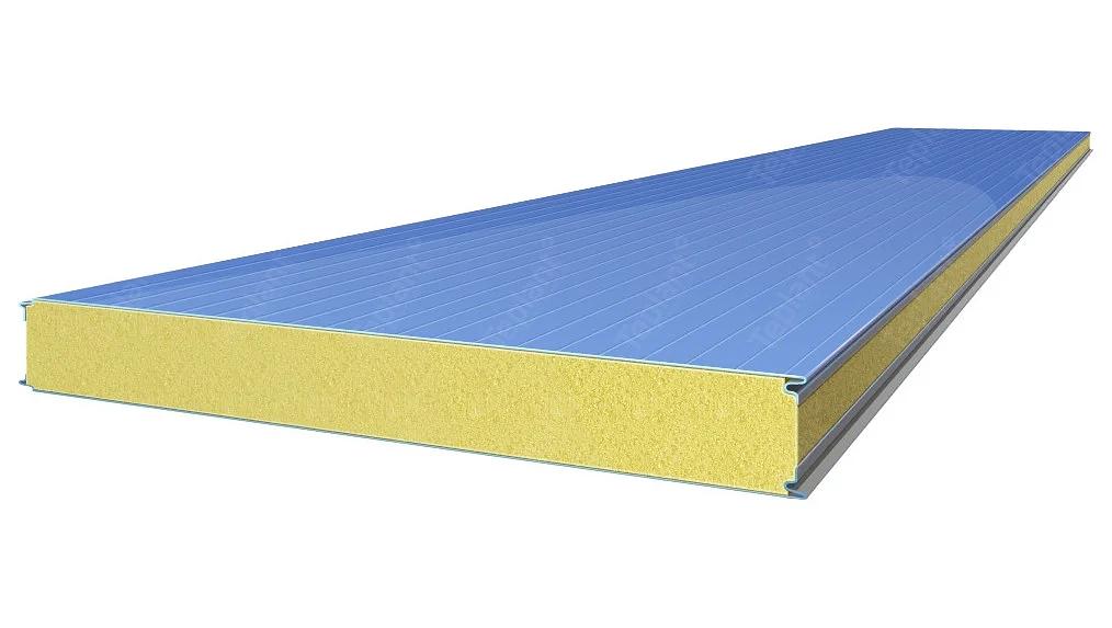 Сэндвич-панель Teplant стеновая с минеральной ватой 100 мм фото 1