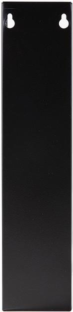 Лоток вертикальный Deli E9186 для бумаг 250х73х316мм черный металл сетка фото 5