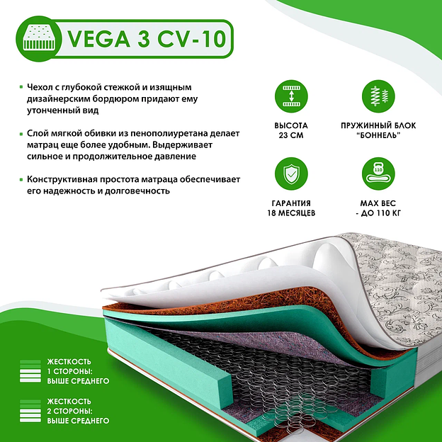 Матрац Vega 3 CV-10 фото 1