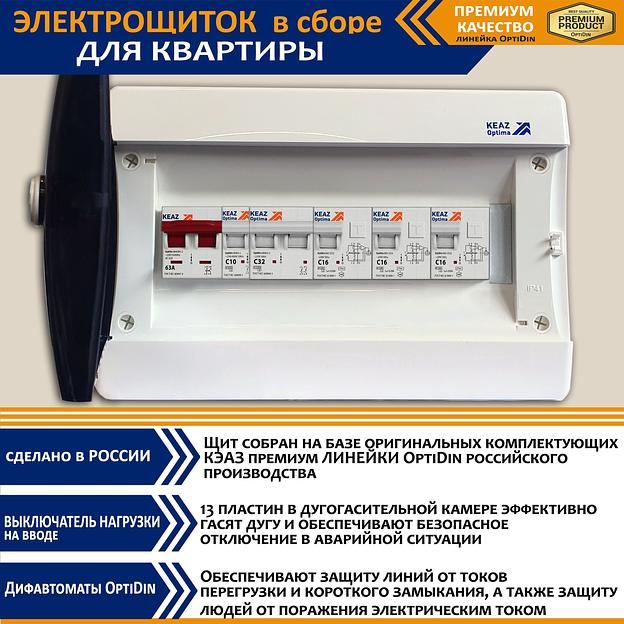 Щит распределительный НКУ ЩР63АCNK-12 ОptiDin фото 1