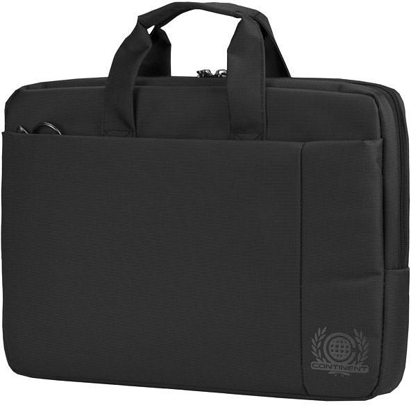 Сумка для ноутбука Continent CC-215 BK до 15.6" (Черный, полиэстр) фото 2