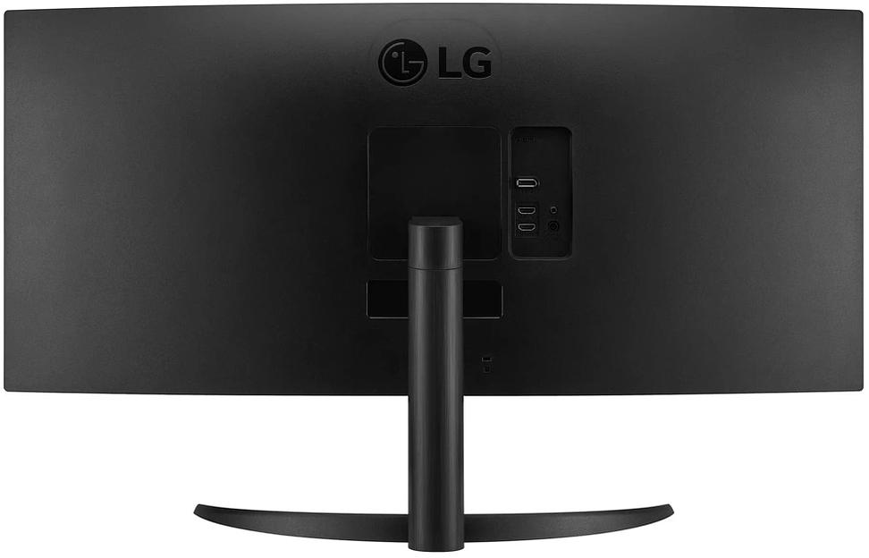МОНИТОР 34" LG 34WR50QK-B Black (VA, изогнутый, 3440x1440, 100Hz, 5 ms, 178°/178°, 300 cd/m, 3000:1, +2хHDMI 2.0, +DP) фото 2