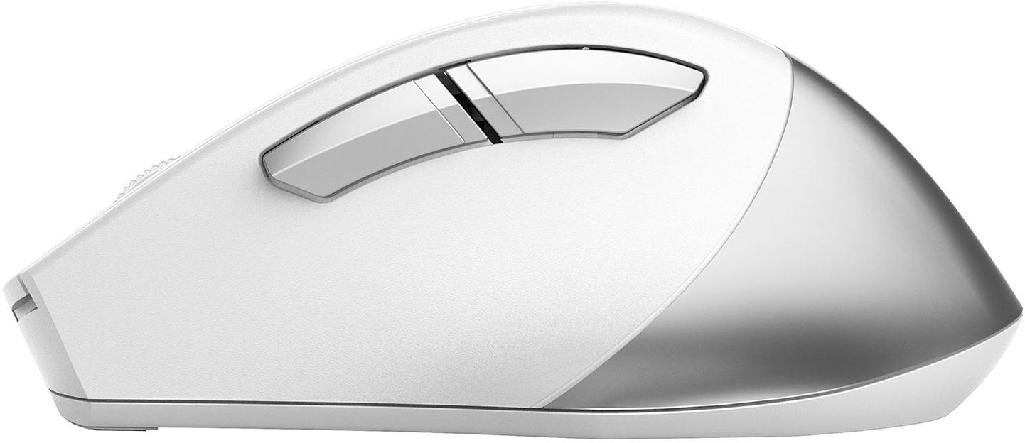 Мышь A4Tech Fstyler FG35S серебристый/белый оптическая (2000dpi) silent беспроводная USB (5but) фото 4