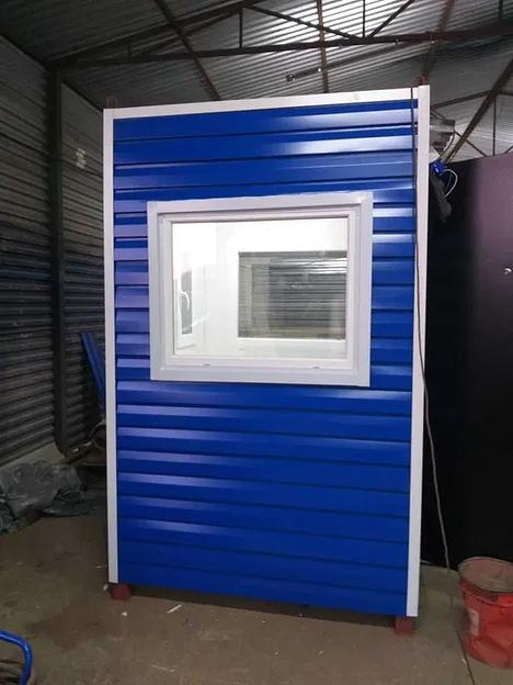 Охранный пост 1,5х1,5 м без козырька фото 3