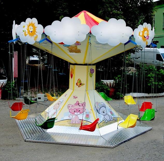 Мобильная цепочная карусель «ВЕТЕРОК» №3 фото 2