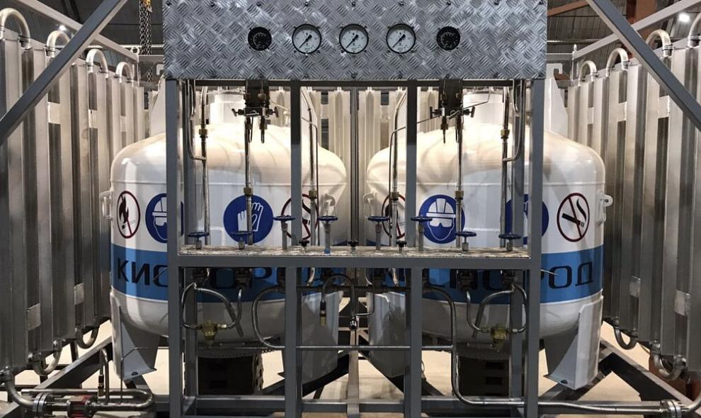 Криогенные газификаторы серии VISTA-M 1 (на базе двух сосудов) фото 1