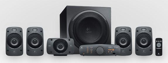 Колонки Logitech Z906 5.1 черный 500Вт фото 2