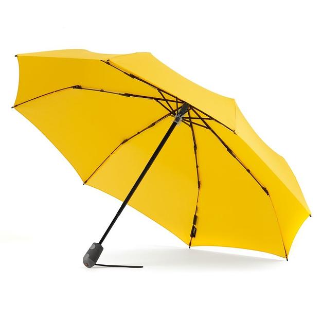 Зонт Knirps автомат E.200 Medium Duomatic YELLOW ECOREPEL 95 1200 2600 фото 3