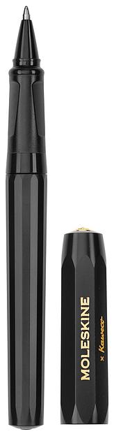 Ручка шариков. Moleskine Kaweco (KAWBALLPENBK) Black d=1мм син. черн. подар.кор. шестигр. фото 1